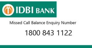 how to check IDBI BANK account balance