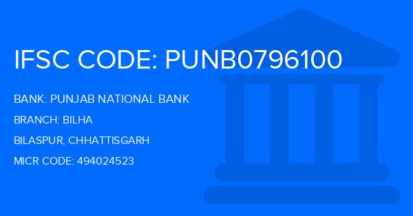 Punjab National Bank (PNB) Bilha Branch IFSC Code