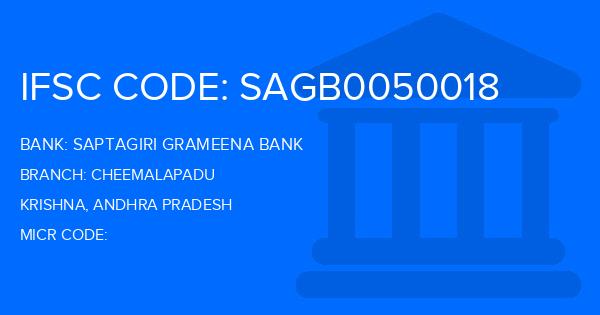 Saptagiri Grameena Bank Cheemalapadu Branch IFSC Code