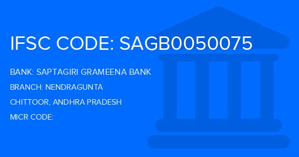 Saptagiri Grameena Bank Nendragunta Branch IFSC Code