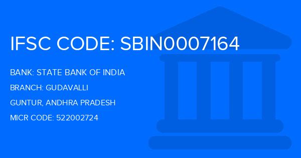 State Bank Of India (SBI) Gudavalli Branch IFSC Code