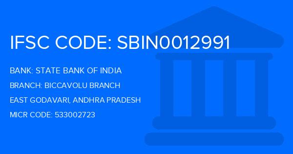 State Bank Of India (SBI) Biccavolu Branch